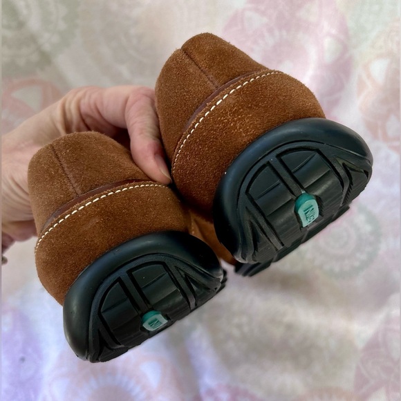 Cole Haan Drivers Brown Size 10 Loafers Suede Leather Waterproof NikeAir - Picture 11 of 15